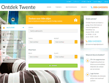 Tablet Screenshot of ontdektwente.nl